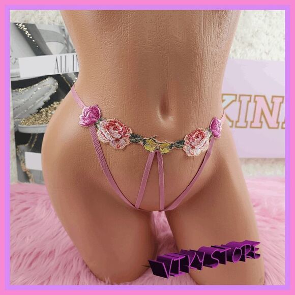 NWT Victoria's Secret Very Sexy Embroidered Bikini: Allure in Large! NWT - Picture 1 of 6